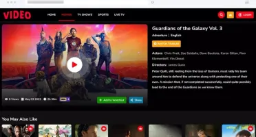 Script Php Portal Streaming De Vídeo (tv Filmes, Netflix)