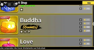 Conta de blox com várias gamepass