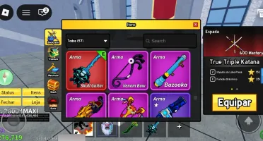 Conta de blox com várias gamepass