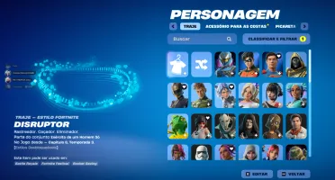 Conta Fortnite Rara Star Wars, Naruto, FNCS Axe Aceito Propo