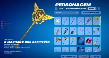 Conta Fortnite Rara Star Wars, Naruto, FNCS Axe Aceito Propo