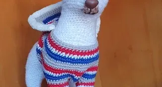 chihuahua de amigurumi