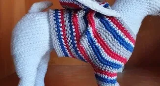 chihuahua de amigurumi