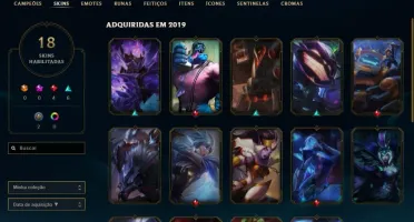 conta LoL Prata lll