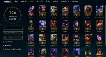 conta LoL Prata lll