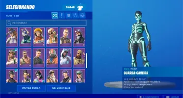 Conta Fortnite barata