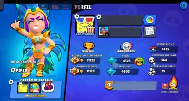 Conta De brawl stars