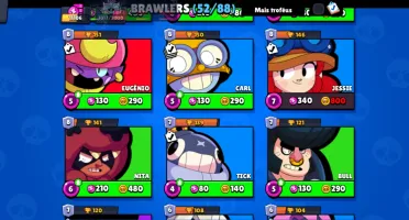 Conta De brawl stars