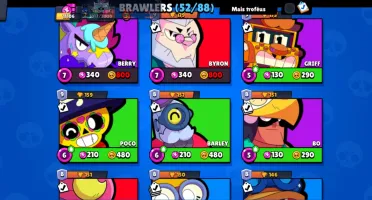 Conta De brawl stars