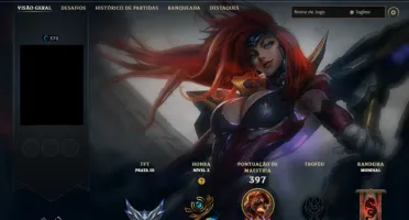 Conta LOL nível 370 - 220 skins - 2 ultimates (MF/Sona)