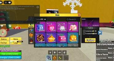 Blox Fruits - GH MAX - Buddha - Mini Yoru - Capa Natalina...