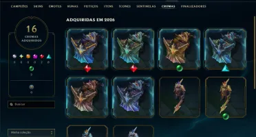 Esmeralda 1 com 95 Champs e 15 Skins