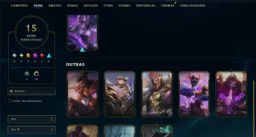 Esmeralda 1 com 95 Champs e 15 Skins