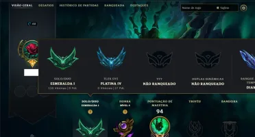 Esmeralda 1 com 95 Champs e 15 Skins