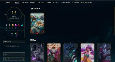 Esmeralda 1 com 95 Champs e 15 Skins
