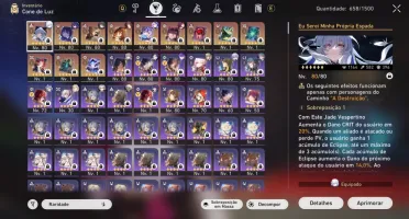 [Endgame] (Hsr) Conta Kafka/Bs/Herta++ 30X5* Criada Em 2023
