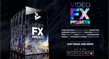 🔵Pack Fx Presents After Effects E Premiere Cc