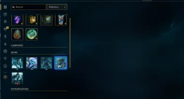 Conta de lol mestre com 17K EA