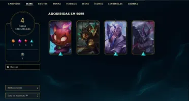 Conta de lol mestre com 17K EA