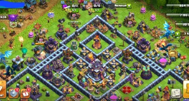 Clash of Clans no último CV quase tudo Full