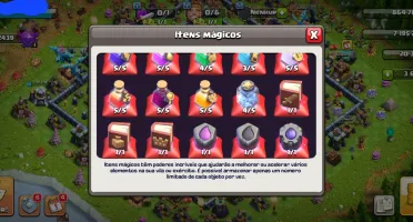 Clash of Clans no último CV quase tudo Full