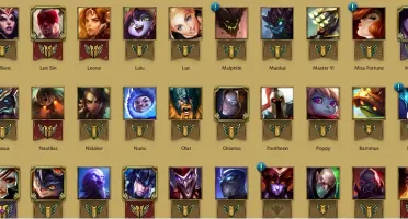 Conta League of Legends Platina 4