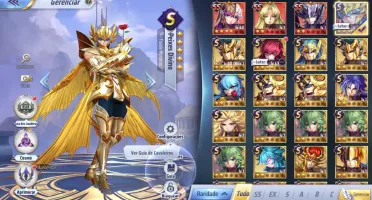 Saint seiya Awakening com mais de 3700 Gemas Avançadas