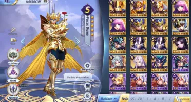 Saint seiya Awakening com mais de 3700 Gemas Avançadas