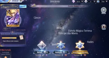 Saint seiya Awakening com mais de 3700 Gemas Avançadas
