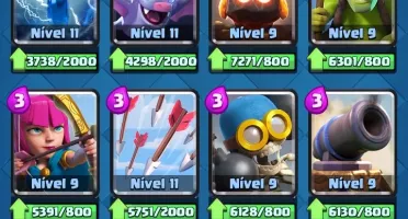 Conta Clash Royale Nvl 12 muito barato