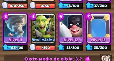 Conta Clash Royale Nvl 12 muito barato