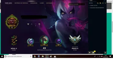 CONTA LOL LVL 32 PRATA 2
