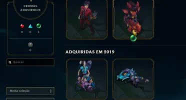 CONTA LEVEL 162, ELO GOLD 3 - SERVIDOR BRASILEIRO - 2016