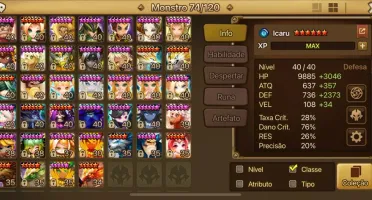 Conta Summoners War SW