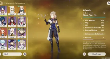 AR 33 Albedo + Ningguang C1 + Jean