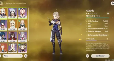 AR 33 Albedo + Ningguang C1 + Jean