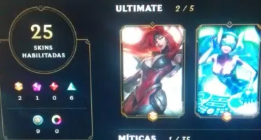 Conta lvl 80+2 skins ultimate+2800 de Essência laranja