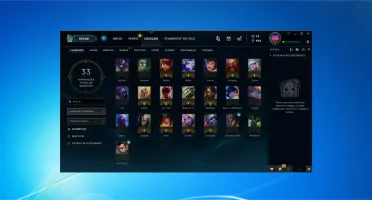 Conta de Lol unranked - Level 31