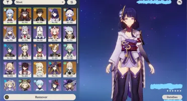 Conta Genshin Impact AR 58 - Muitos 5 estrelas