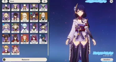 Conta Genshin Impact AR 58 - Muitos 5 estrelas