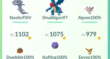 CONTA POKEMON GO LV 32 COM 12 POKEMON IV 100% + 3 POKE SHINY