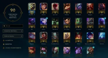 Conta lol lvl 39