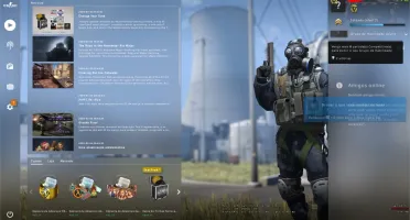 Conta Steam com CSGO PRIME medalha de lealdade