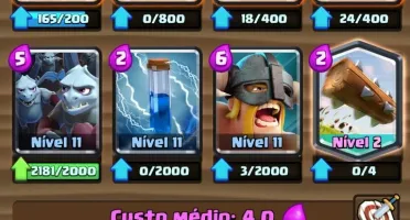 CONTA NV 11 / 10 LENDÁRIAS(MUITAS NV 2+) E DEMAIS BEM UPADAS