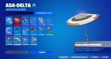 conta fortnite com algumas skins