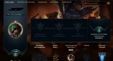 plat2 season passada md10 a ser feita com skin top 12 rara