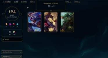 plat2 season passada md10 a ser feita com skin top 12 rara