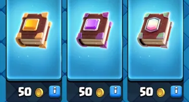 Vendo jogo clash royale com muitas gemas
