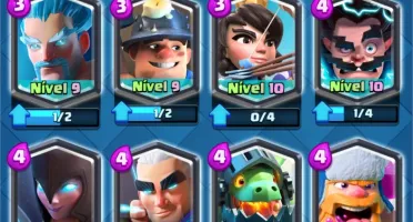 Conta Mestre Clash Royale nv11 com 200k ouro e muito mais