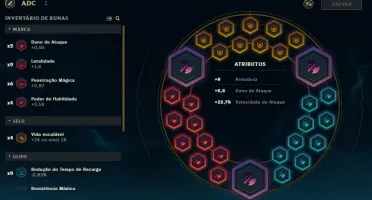 MD10 | 4 Páginas de Runas | Vários Campeões e Skins |